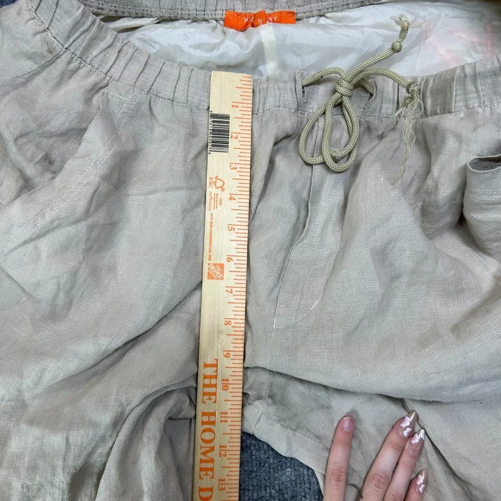 Vintage Iceberg History Taz Linen Blend Pants Men's Drawstring Trousers -‎ 37x35